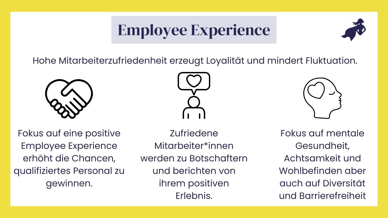 Zufriedene Mitarbeiter finden mit Employee Experience
