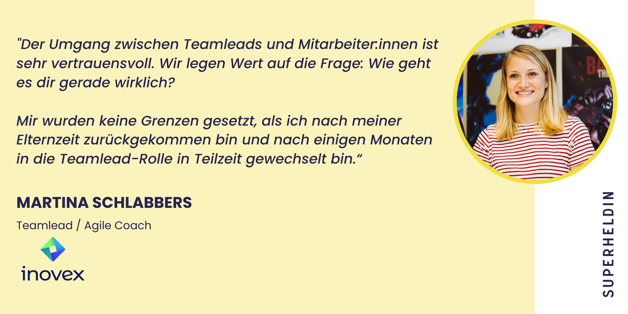 Zitat Martina Schlabbers, inovex